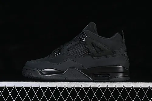 All categories Air Jordan Jordan series basketball shoes Air Jordan 4 TG version Air Jordan 4 Retro "Black Cat" AJ4 Joe 4 new black cat FV5029-010